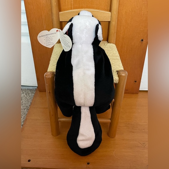 Ty Beanie Babies Stinky The Skunk 1995 Retired,Tag Errors - Picture 6 of 8